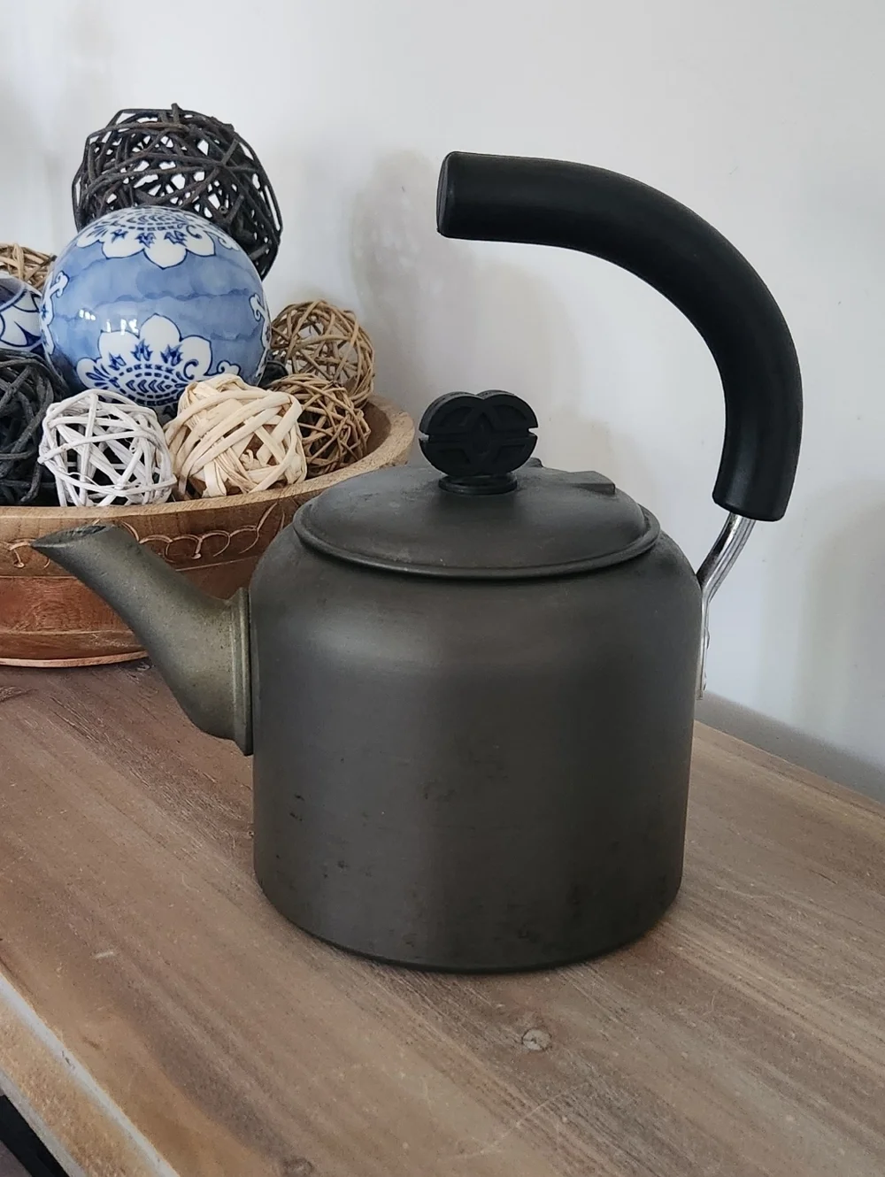 Vintage Calphalon Hard Anodized Tea Kettle - Made in Ireland / USA Farmhouse